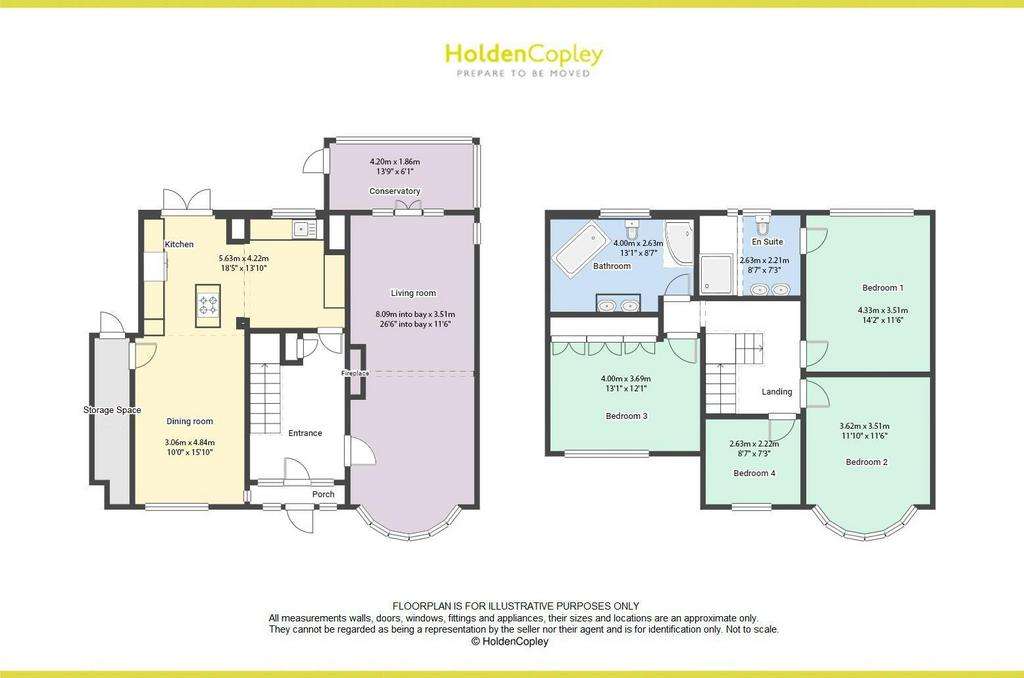 4 bedroom detached house for sale - floorplan