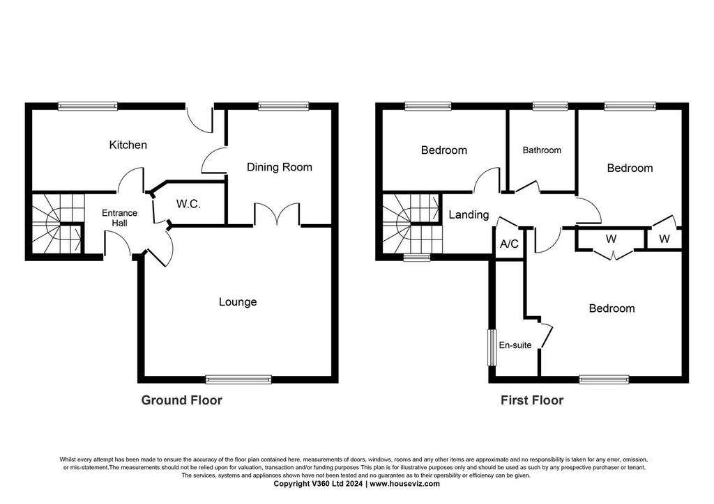 3 bedroom detached house for sale - floorplan