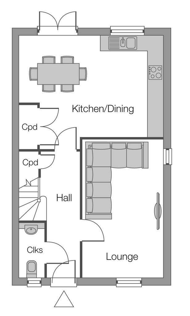 4 bedroom detached house for sale - floorplan