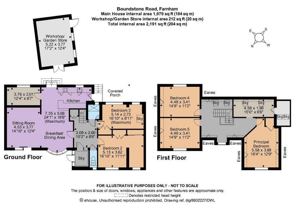 5 bedroom detached house for sale - floorplan