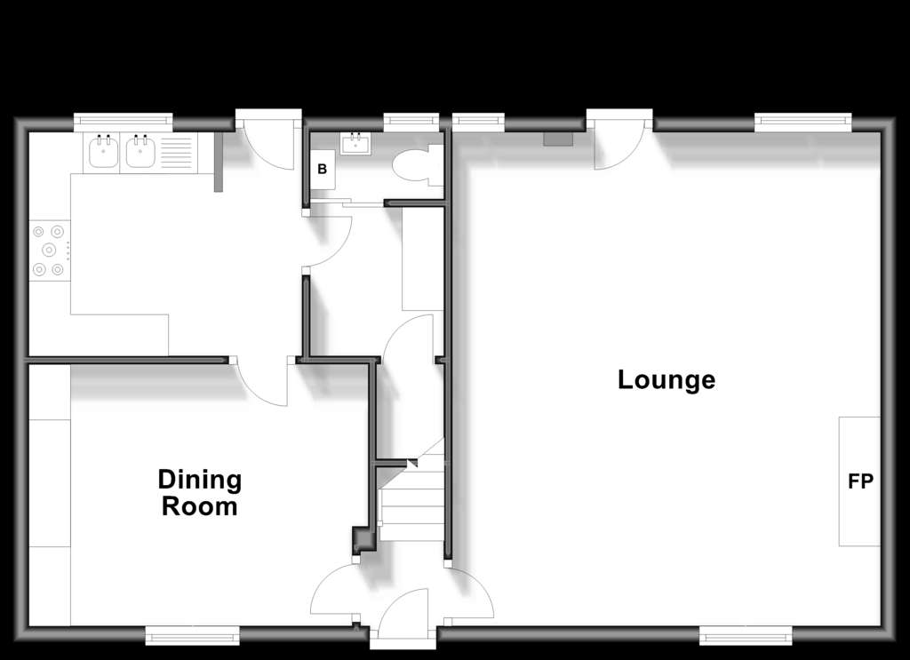 4 bedroom detached house for sale - floorplan