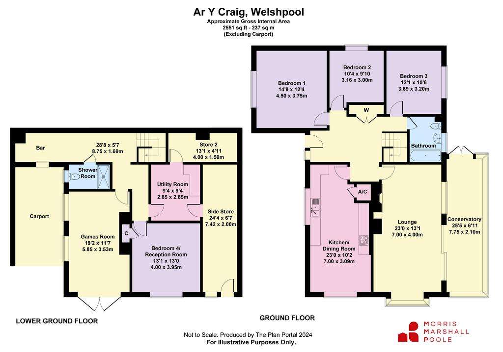 4 bedroom detached house for sale - floorplan