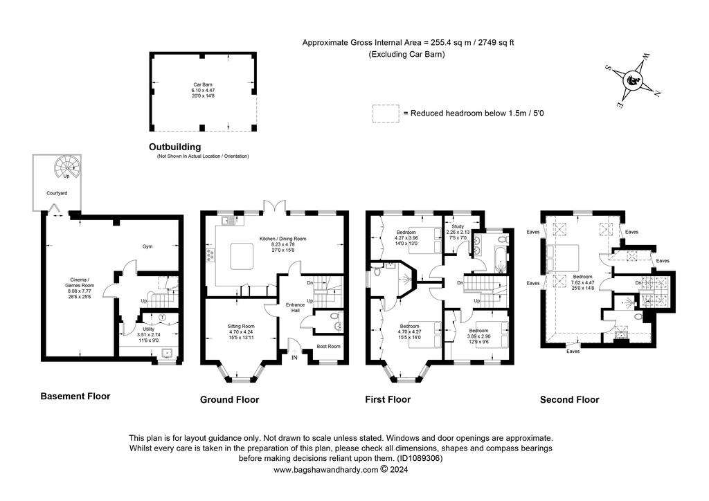 4 bedroom detached house for sale - floorplan