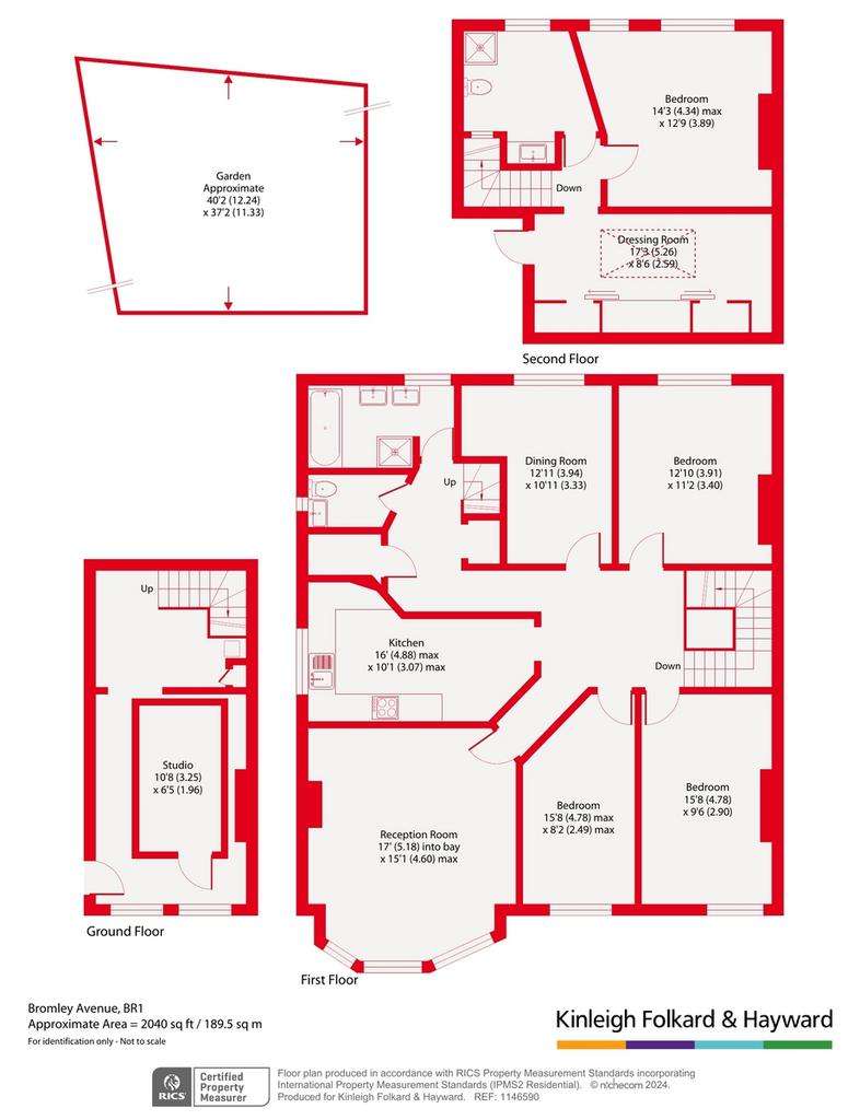 4 bedroom flat for sale - floorplan