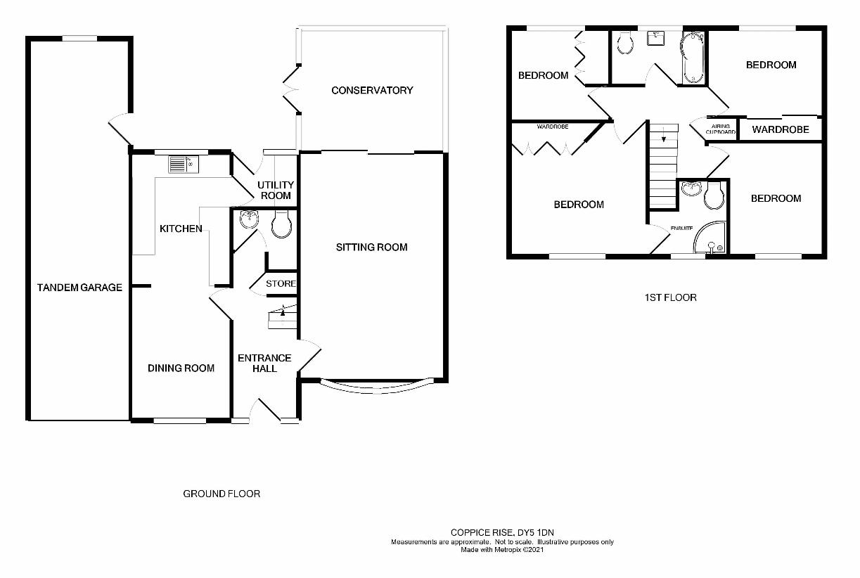 4 bedroom detached house for sale - floorplan