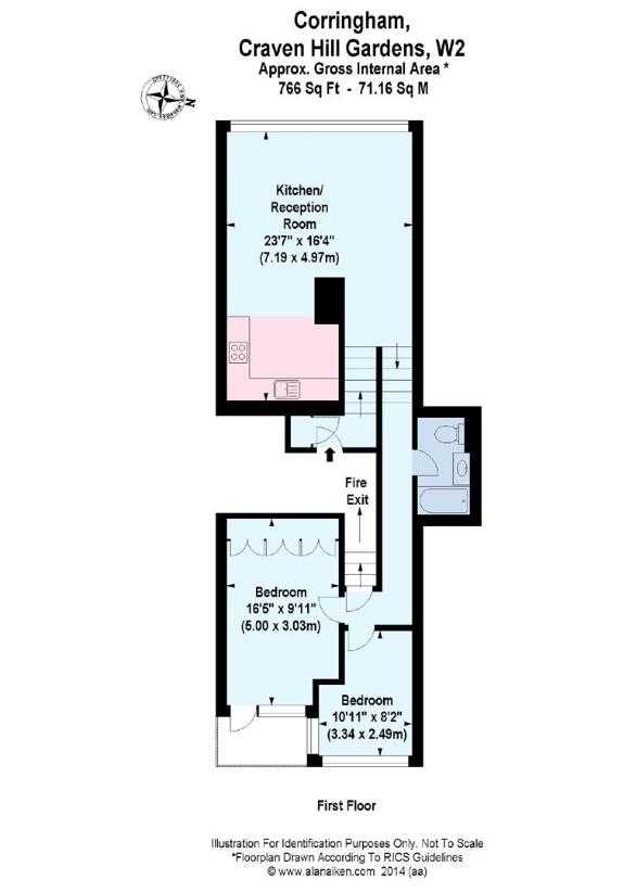 2 bedroom flat for sale - floorplan