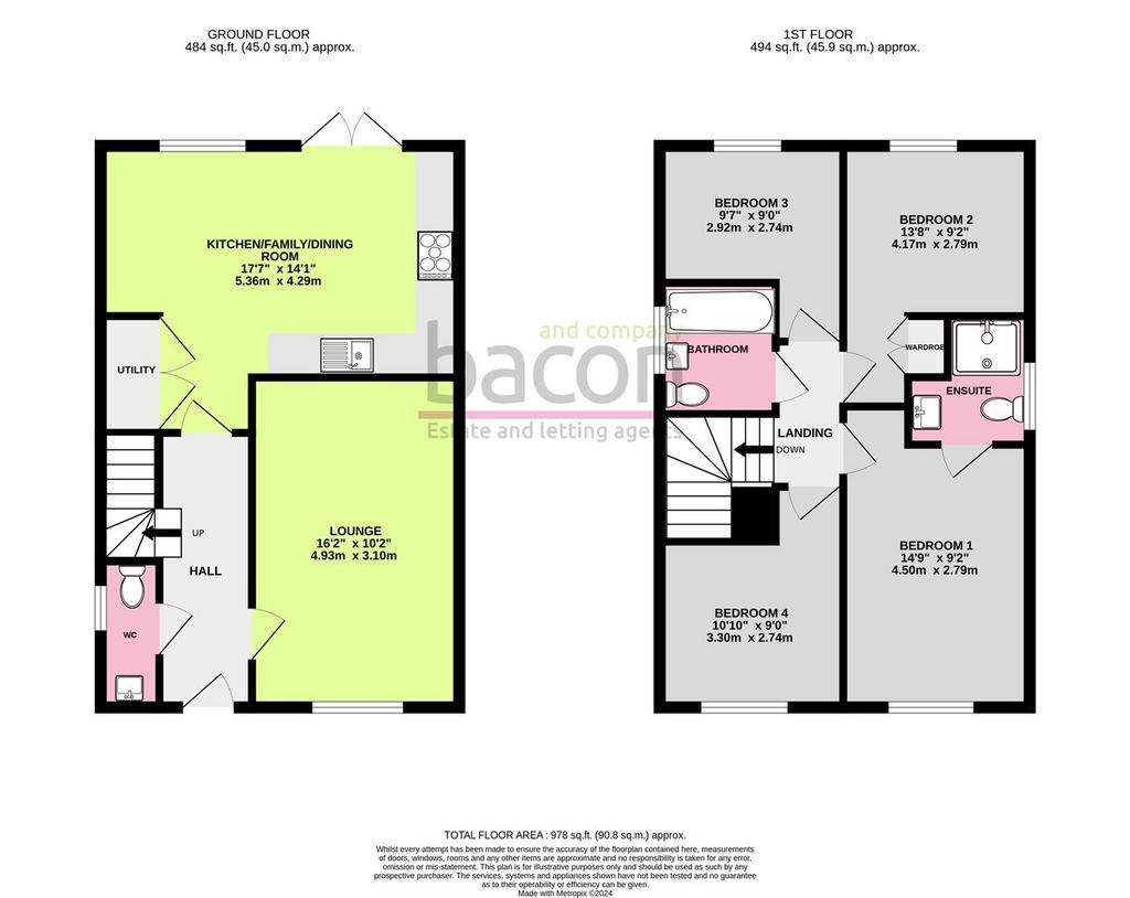 4 bedroom detached house for sale - floorplan