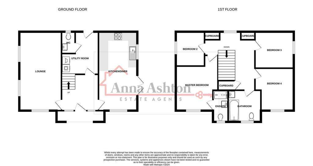 4 bedroom detached house for sale - floorplan