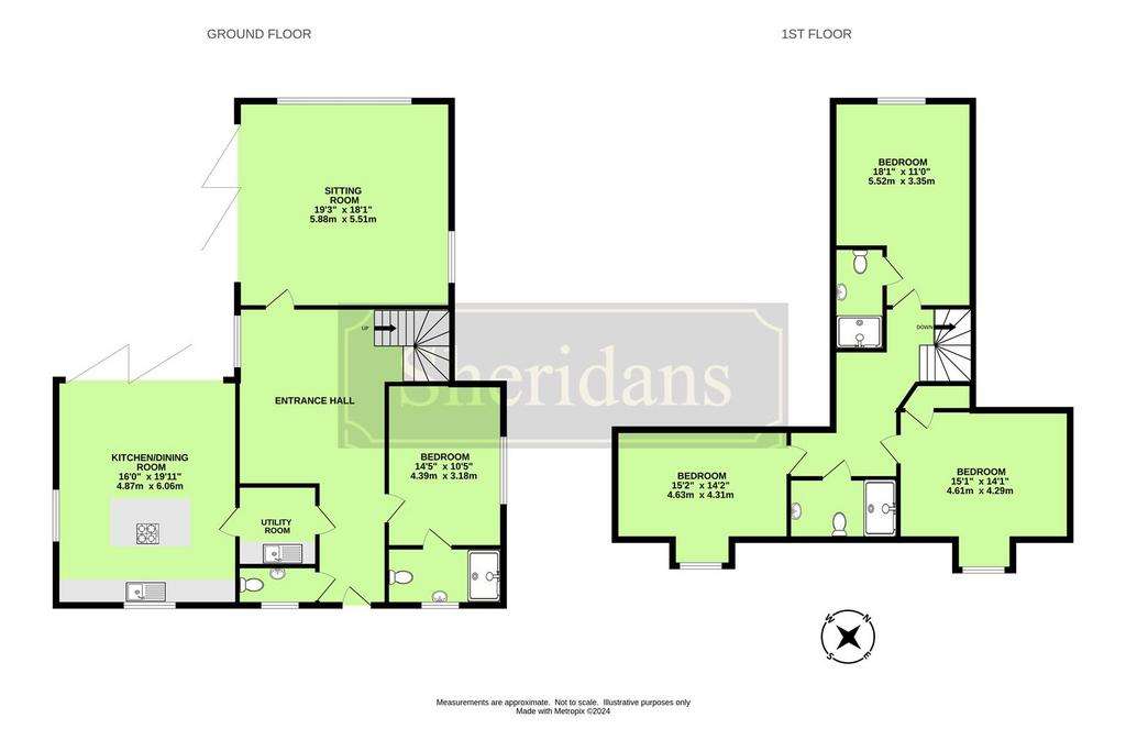 4 bedroom detached house for sale - floorplan