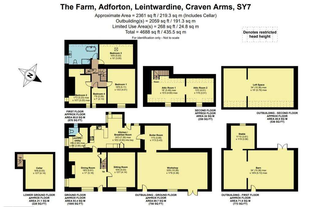 4 bedroom detached house for sale - floorplan