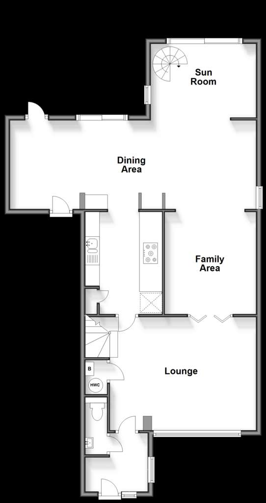 4 bedroom detached house for sale - floorplan