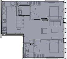 2 bedroom flat for sale - floorplan