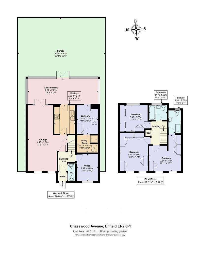 4 bedroom detached house for sale - floorplan