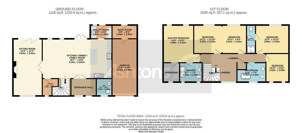 5 bedroom detached house for sale - floorplan