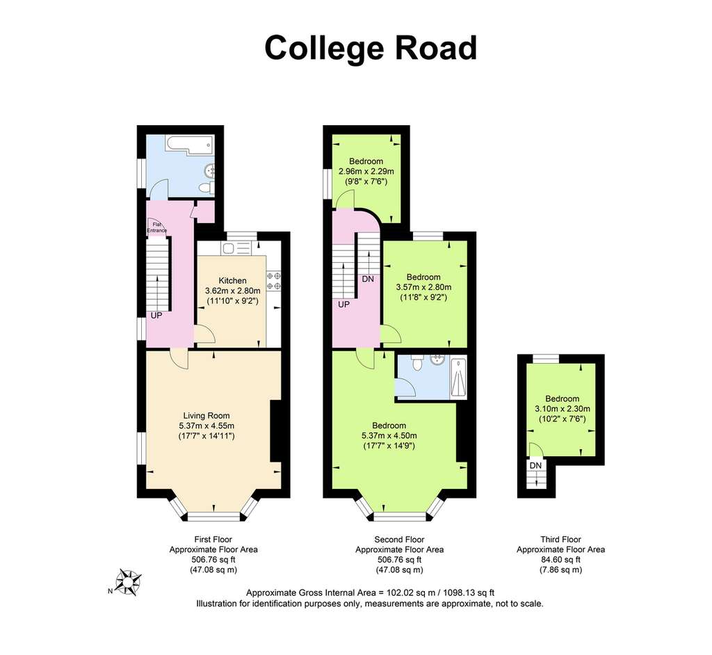 4 bedroom flat for sale - floorplan