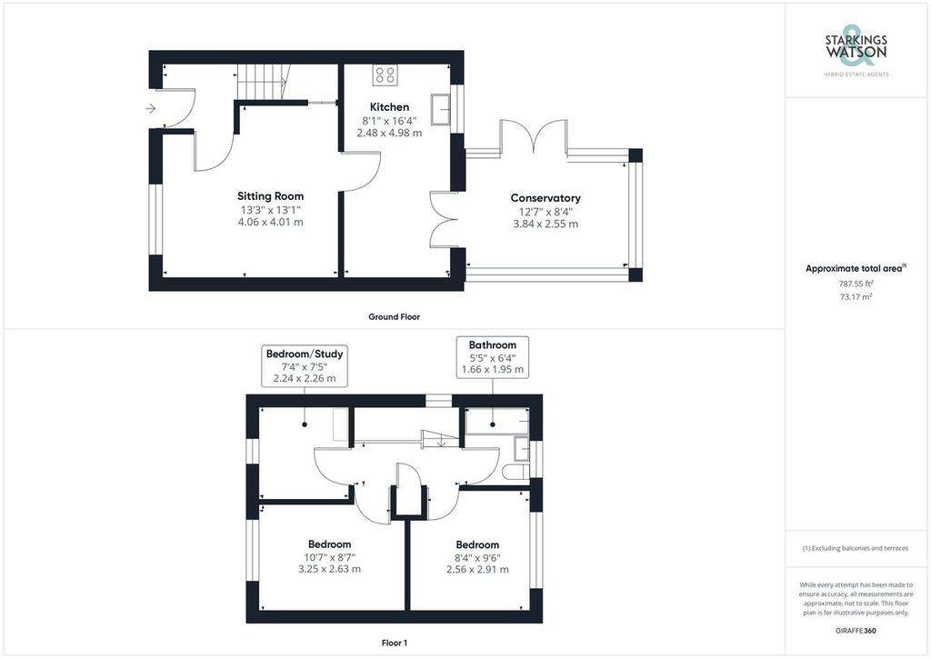 3 bedroom semi-detached house for sale - floorplan