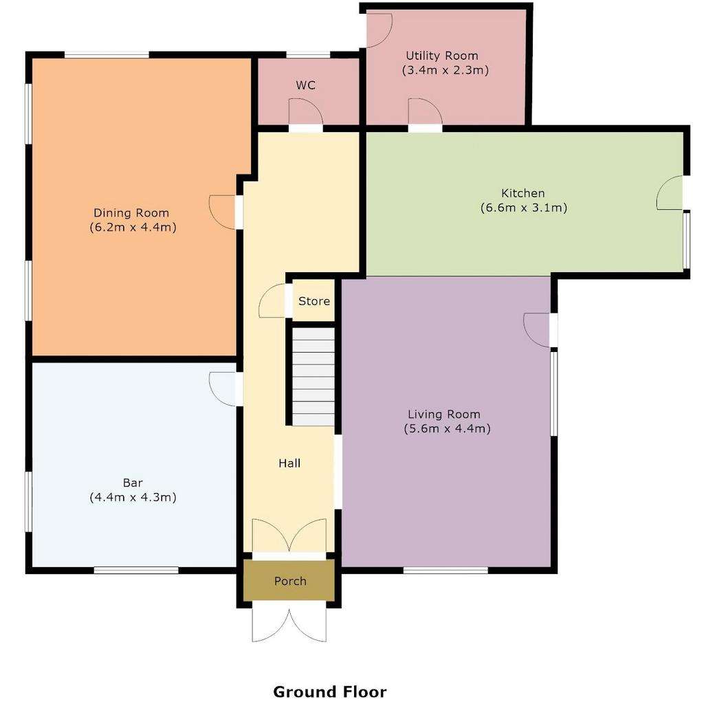 4 bedroom detached house for sale - floorplan