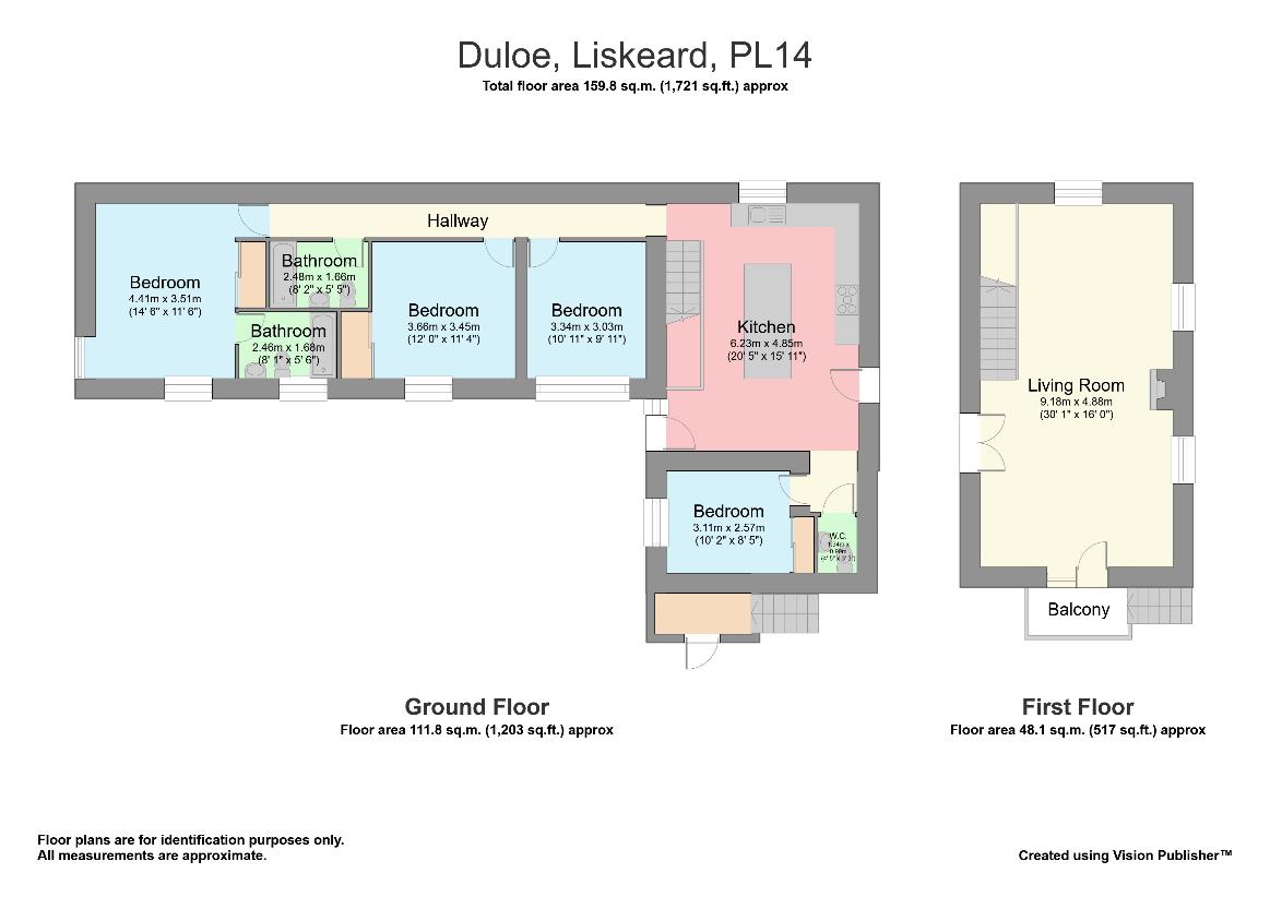 4 bedroom property for sale - floorplan