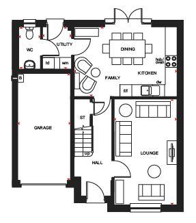 4 bedroom detached house for sale - floorplan