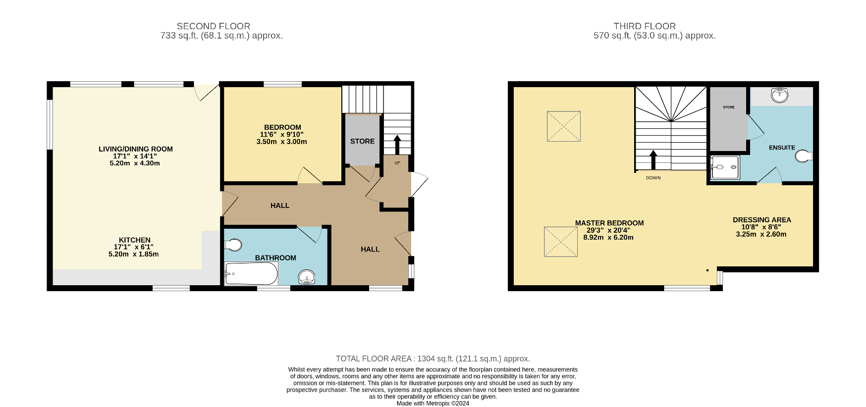 2 bedroom flat for sale - floorplan