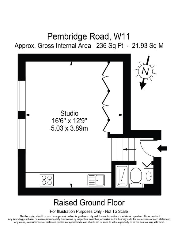 1 bedroom flat for sale - floorplan