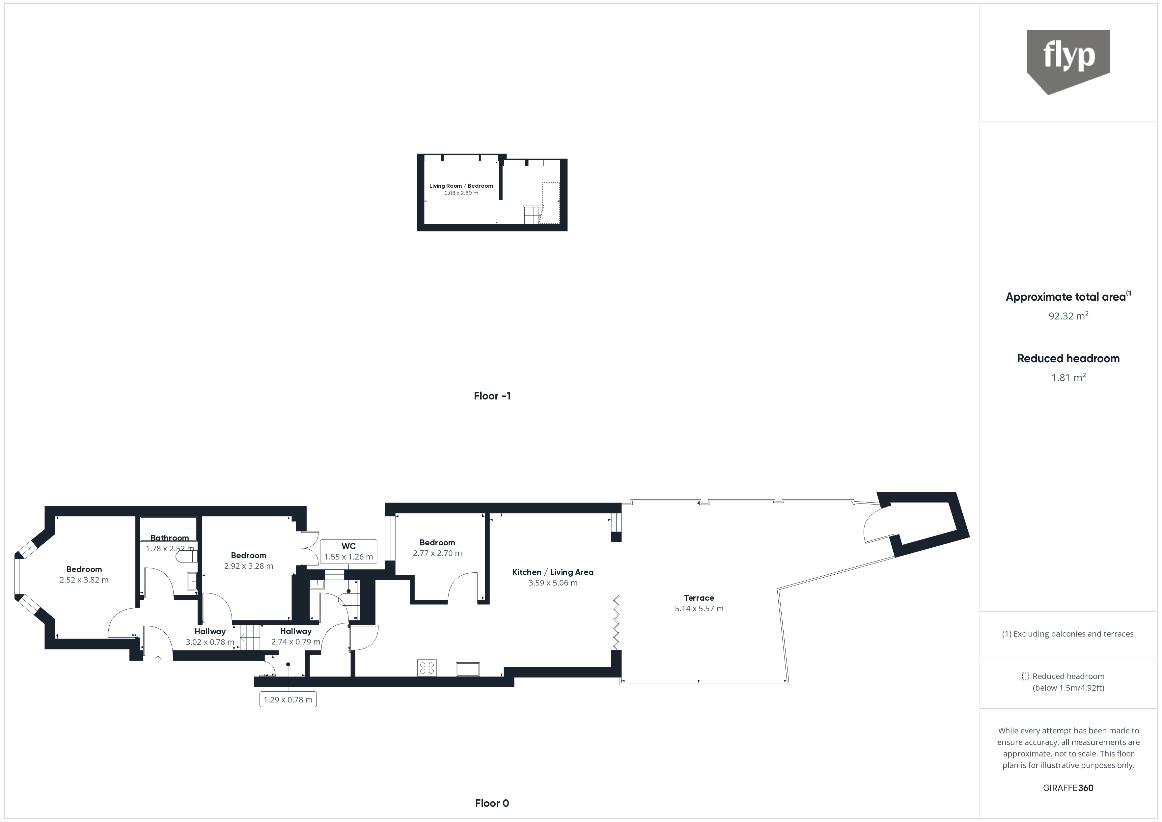 4 bedroom flat for sale - floorplan