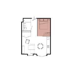 1 bedroom flat to rent - floorplan