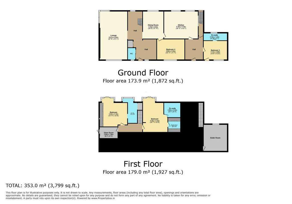 5 bedroom detached house for sale - floorplan