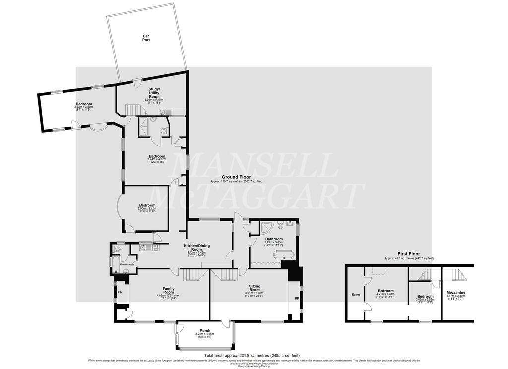 4 bedroom detached house for sale - floorplan