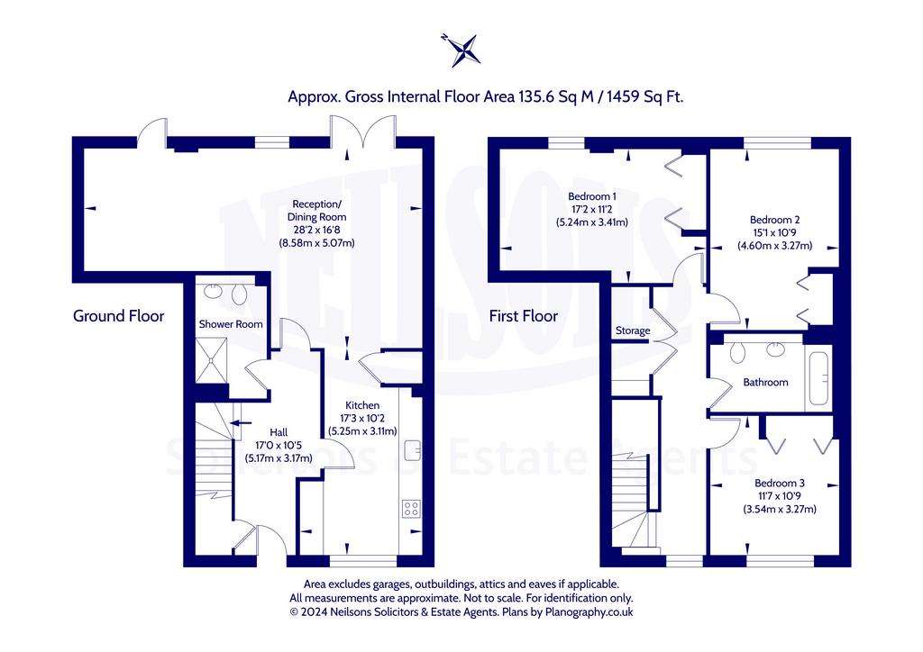 3 bedroom duplex apartment for sale - floorplan