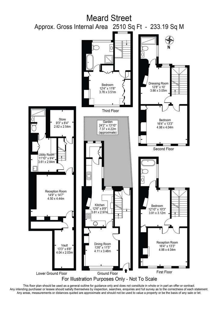 3 bedroom house to rent - floorplan