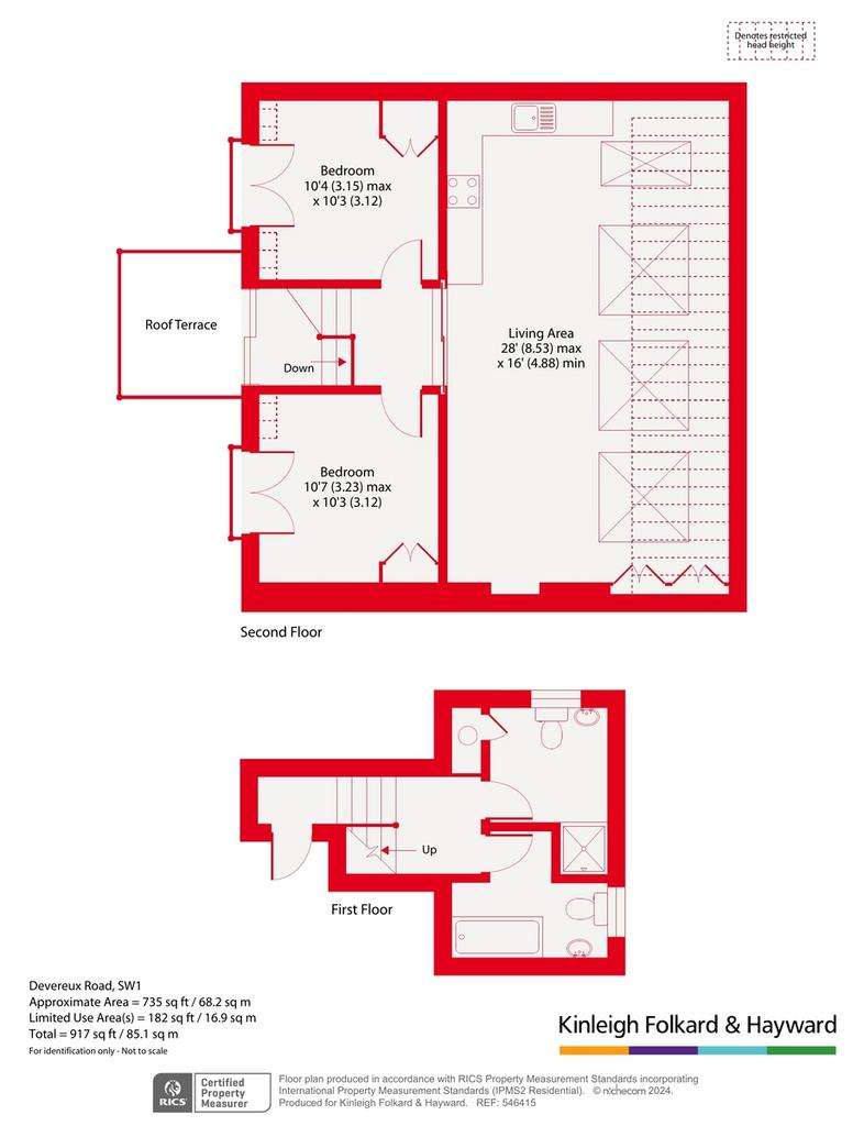 2 bedroom flat for sale - floorplan