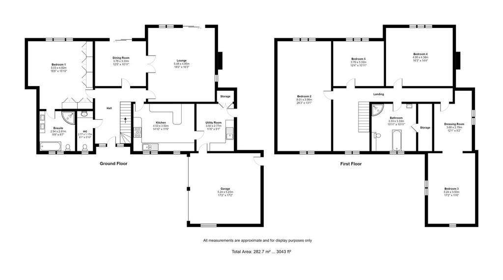 5 bedroom detached house for sale - floorplan