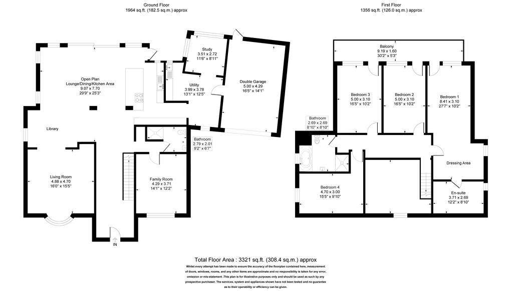 5 bedroom detached house for sale - floorplan