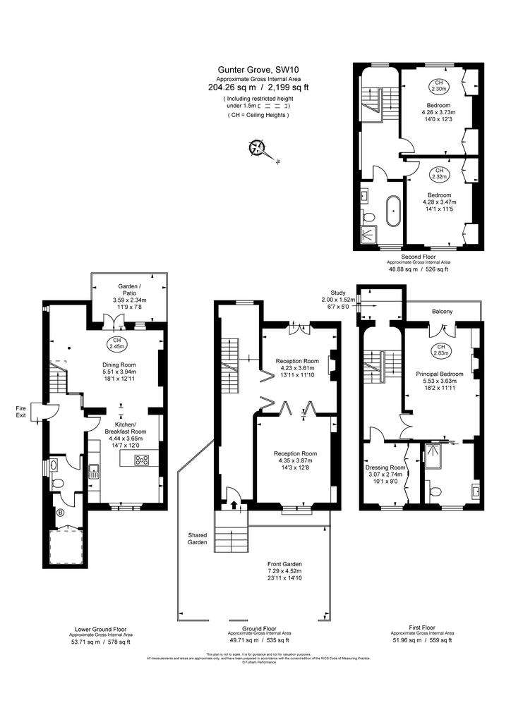 3 bedroom house to rent - floorplan