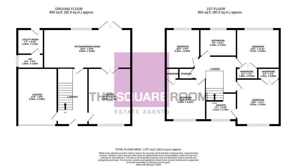 4 bedroom detached house for sale - floorplan