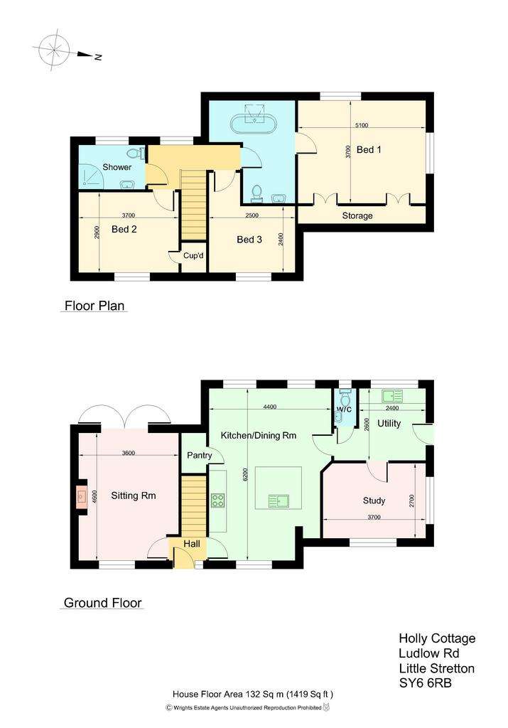 4 bedroom detached house for sale - floorplan