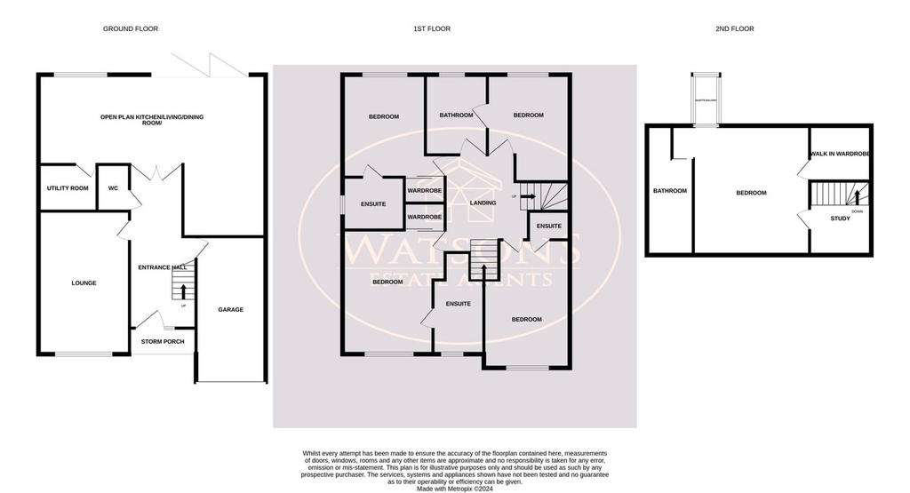 5 bedroom detached house for sale - floorplan