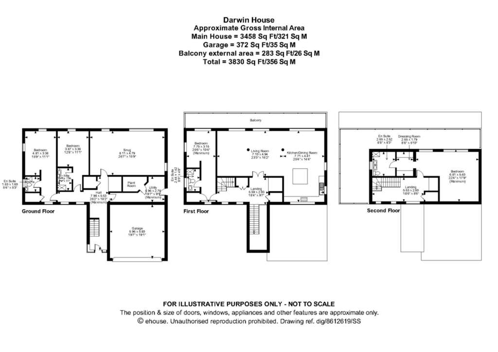 4 bedroom detached house for sale - floorplan