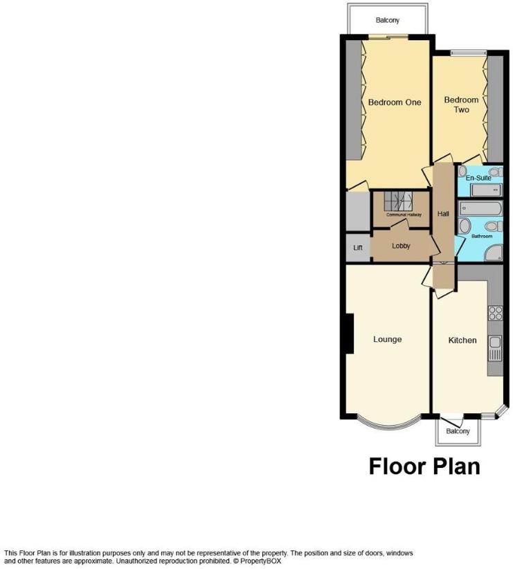 2 bedroom flat for sale - floorplan