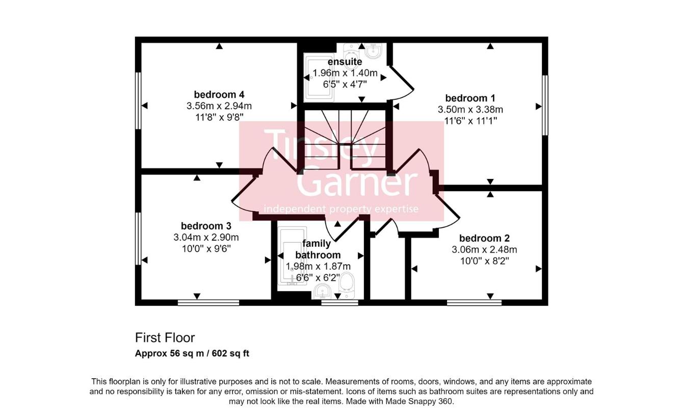 4 bedroom detached house for sale - floorplan