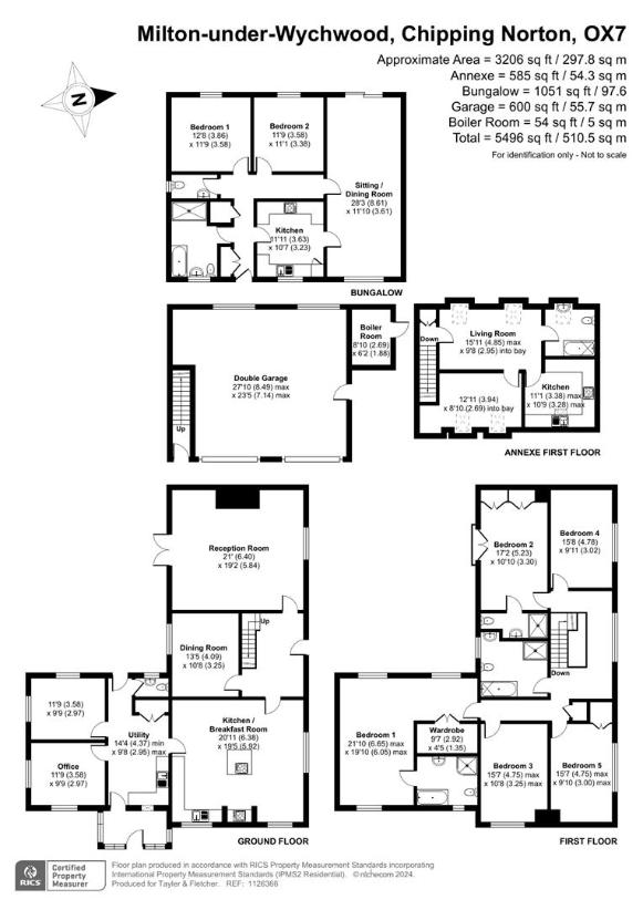 5 bedroom detached house for sale - floorplan