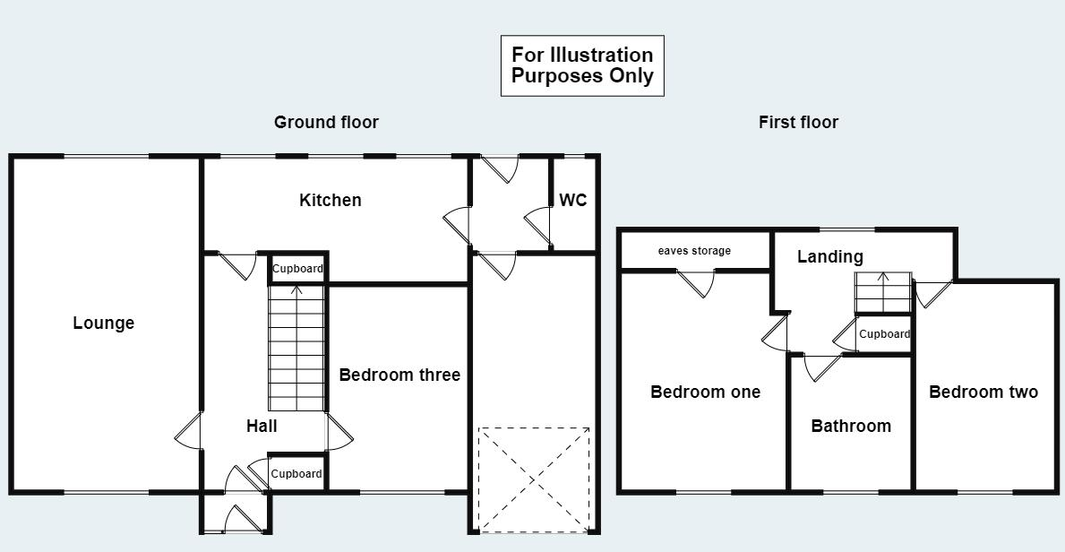 3 bedroom detached house for sale - floorplan