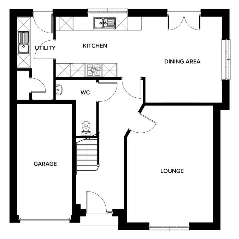 4 bedroom detached house for sale - floorplan