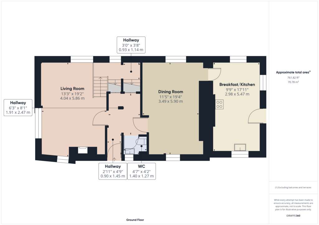 3 bedroom detached house for sale - floorplan