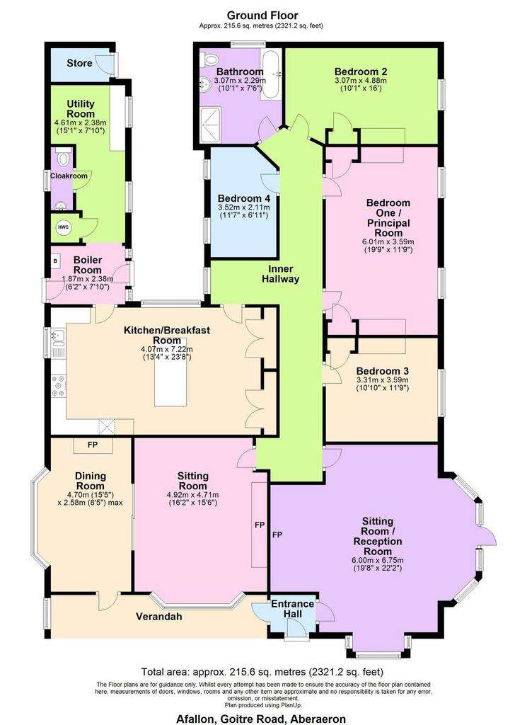 4 bedroom detached house for sale - floorplan