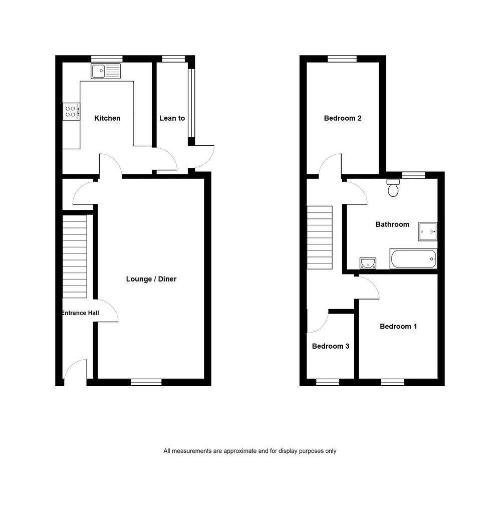 3 bedroom semi-detached house for sale - floorplan