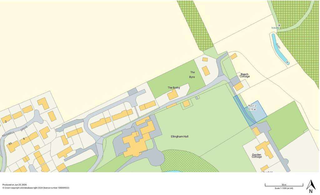 Land for sale - floorplan