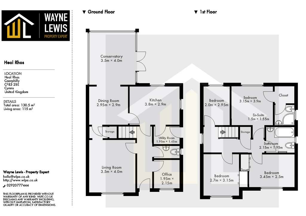 4 bedroom detached house for sale - floorplan