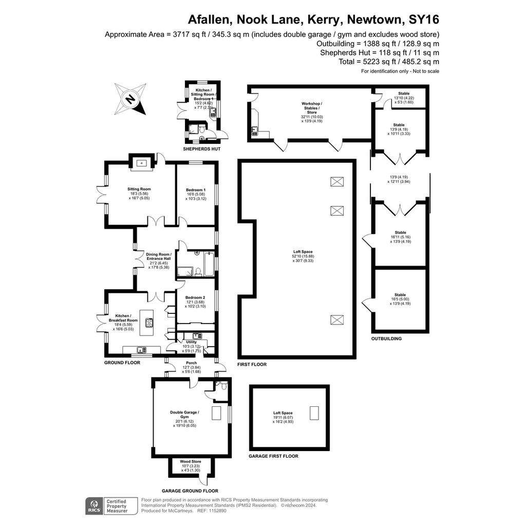 3 bedroom detached house for sale - floorplan